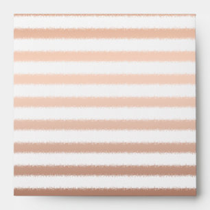 Gold Ombre Stripes Envelopes