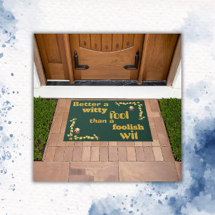 Gold on Green - Better than a... Doormat