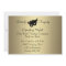 Gold Opening Night Invitation