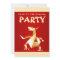 Gold Origami Year of the Dragon on Red Party