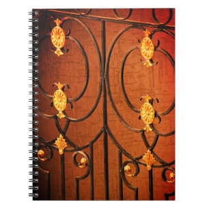 Gold Ornaments Notebook