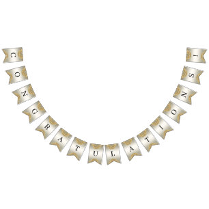 Gold Ornate Bunting Flag