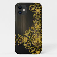 Gold Ornate Damask