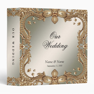 Gold Ornate Frame Album Binder