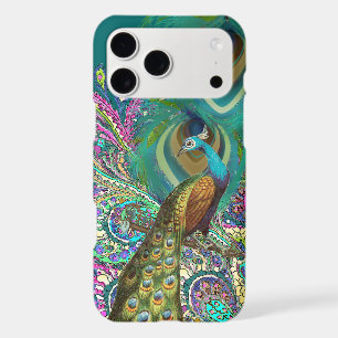 Gold Paisley Peacock & Feather iPhone 6