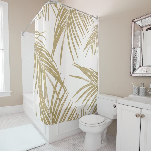 Gold Palm Leaves Dream #1 #tropical (In Situ)