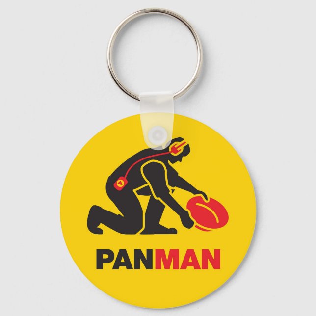 Gold Panning Keychain (Front)
