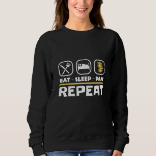 Gold panning prospecting East Sleep Pan Repeat Sweatshirt
