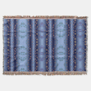 Gold Pattern Sun Burst Throw Blanket