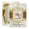 Gold & Pearl Swirl Damask Photo 50th Anniversary