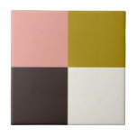 Gold Pink Chocolate Ivory Tile<br><div class="desc">2022</div>