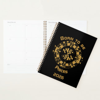 Gold Pisces Planner