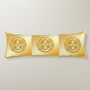 Gold Plate Body Pillow