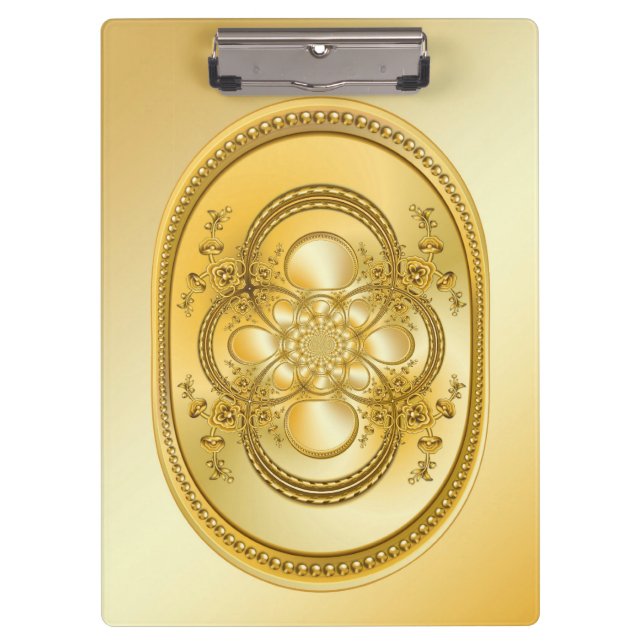 Gold Plate Clipboard (Front)