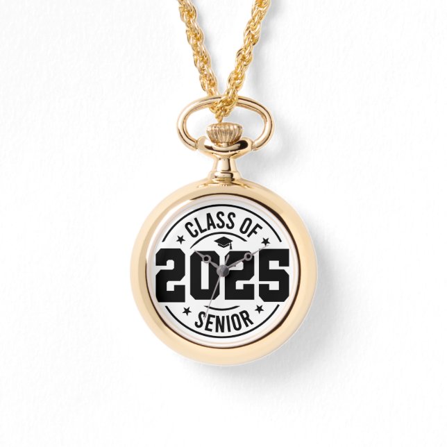 Gold Plated Class of 2025 Watch Collier (Recto)
