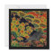 gold plum flower pattern japanese kimono textile