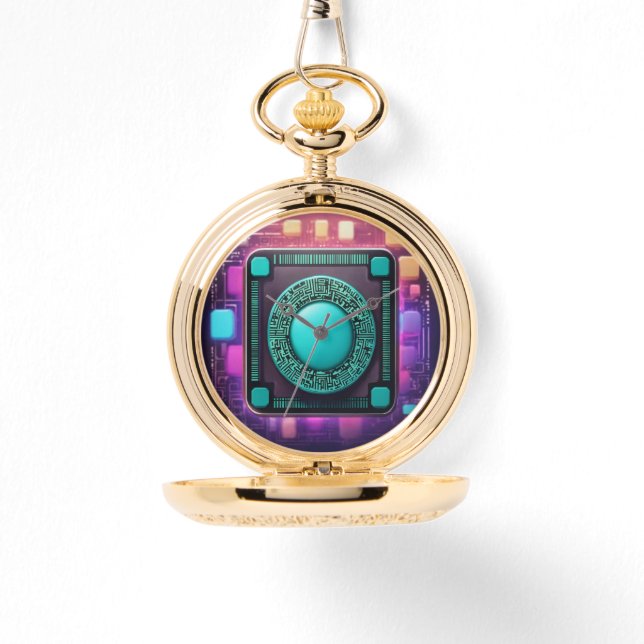 Gold Pocket Watch Design | Pocket Watch |  (Front)