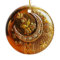 Gold Pocket Watch Ornament