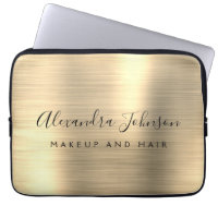 Gold Professional Metallic Monogram Business