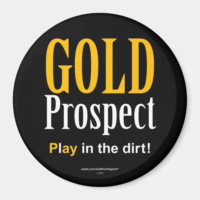 Gold Prospect Magnet (Front)