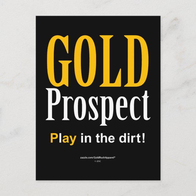 Gold Prospect Postcard (Front)