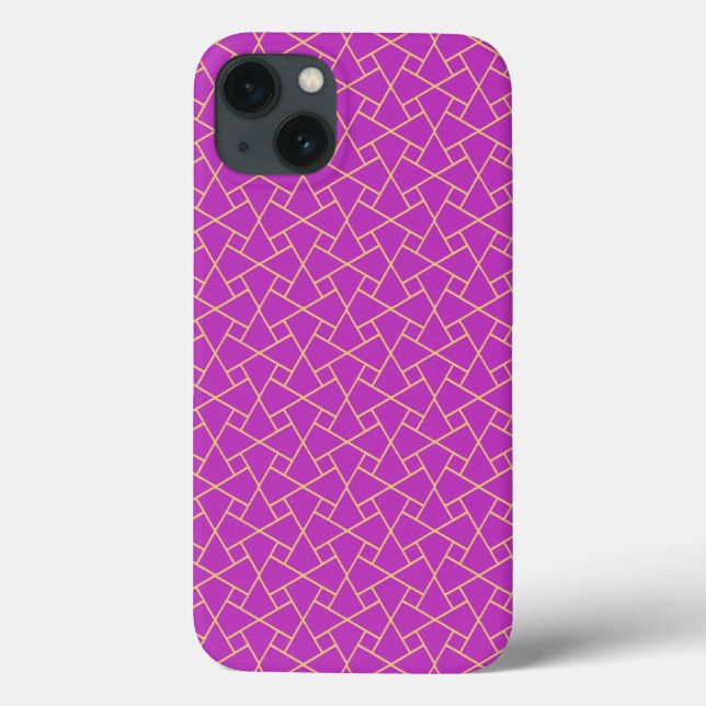 Gold Purple Islamic Samsung Galaxy Note 4 Case (Back)