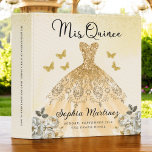 Gold Quinceanera Photo Album and Planner Binder<br><div class="desc">Keep your quinceañera memories organized with the Gold Quinceañera Photo Album and Planner 3-Ring Binder. This elegant binder features a stunning gold design, perfect for storing your cherished photos and planning your big day. With its dual functionality, it serves as both a photo album and a comprehensive planner to track...</div>