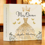 Gold Quinceanera Photo Album and Planner Binder<br><div class="desc">Keep your quinceañera memories organized with the Gold Quinceañera Photo Album and Planner 3-Ring Binder. This elegant binder features a stunning gold design, perfect for storing your cherished photos and planning your big day. With its dual functionality, it serves as both a photo album and a comprehensive planner to track...</div>