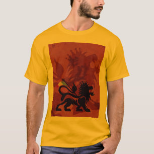 Gold Ras Lion Tee