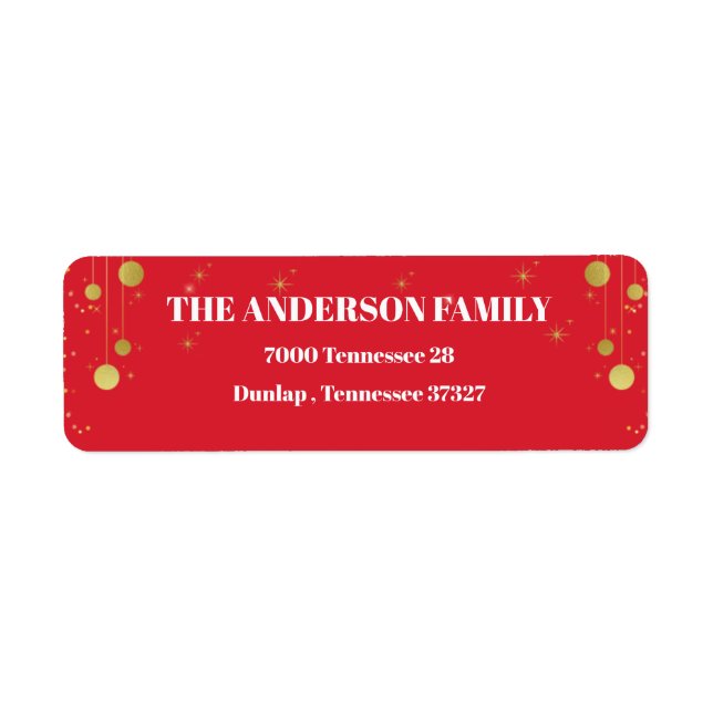 Gold Red Retro (Front)
