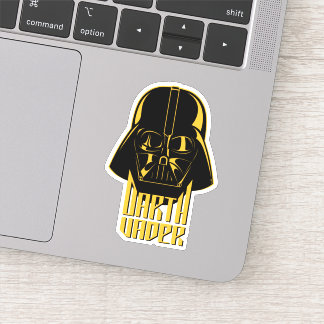 Gold Reflect Darth Vader Name Graphic
