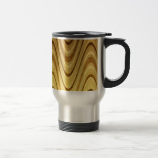 Gold Retro Wave Mug