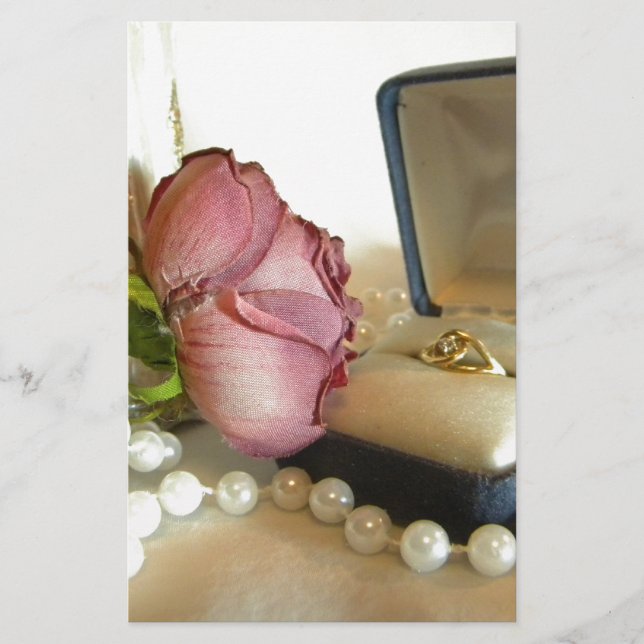 Gold Ring Stationery (Front)