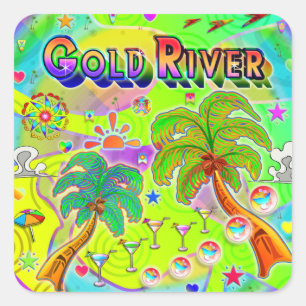 Gold River Mind Focus Sticker