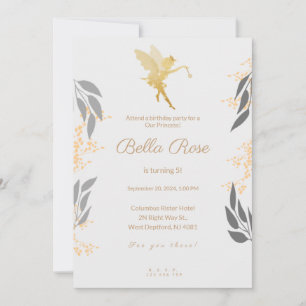 Gold royal recherche 5e anniversaire carte d'invit