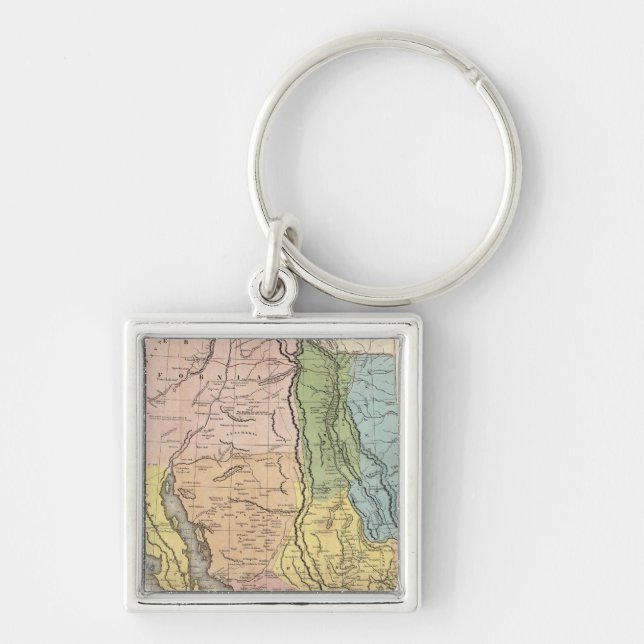 Gold Rush to California Keychain (Front)