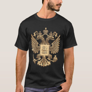 Gold Russian Coat of Arms T-Shirt