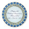 Gold Sapphire Blue 45th Wedding Anniversary