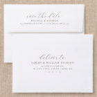 Gold Save the Date Back