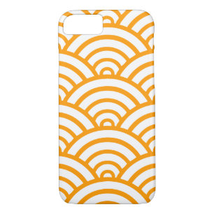 Gold Scallop Pattern Case-Mate iPhone Case