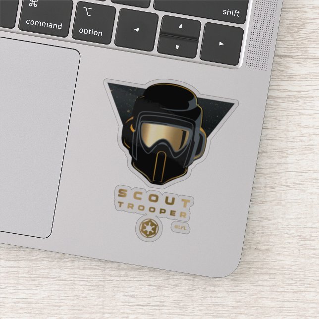 Gold Scout Trooper (Detail)
