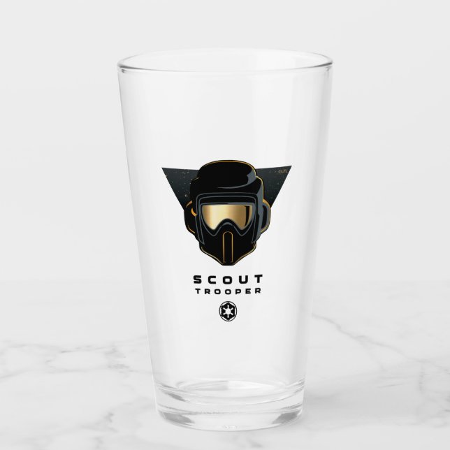 Gold Scout Trooper Glass (Front)