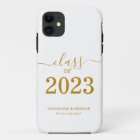 Gold Script Class of 2023 Graduation 