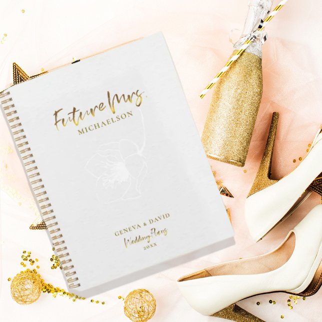 Gold Script Future Mrs. Wedding Planner (Creator Uploaded)