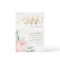 Gold Script Painted Floral Surprise Birthday Party
