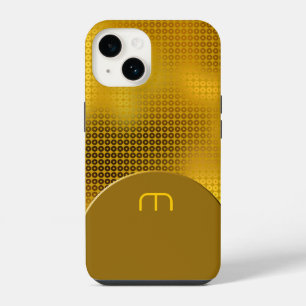 Gold Sequin Monogram Case-Mate iPhone Case