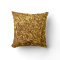 Gold sequins pillow