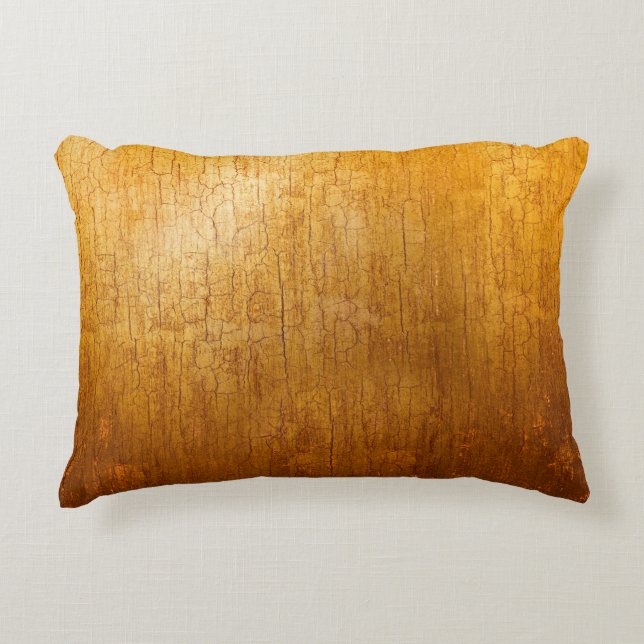 Gold Seriesgold,wallpaper,pattern,rough,abstract,a Accent Pillow (Front)
