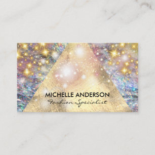 Gold   Shimmer Shine Sparkle Business Card