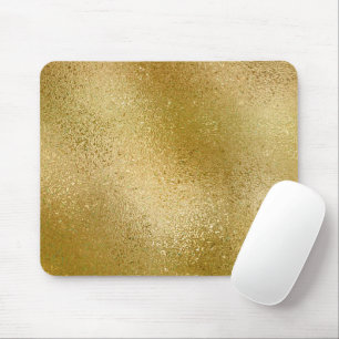 Gold shimmering iridescent abstract background mouse pad